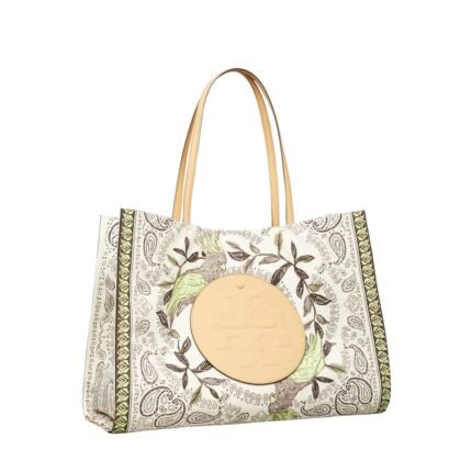 Elegant Botanical Print Designer Tote Bag For Women